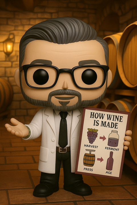 CÓMO SE HACE UN VINO (Y por qué no es brujería)