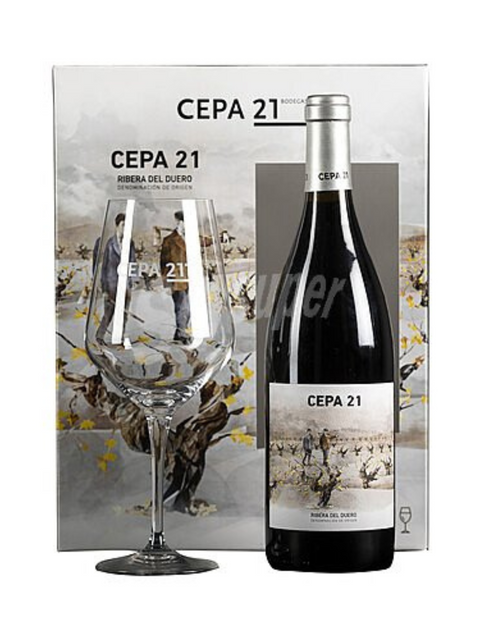 Cepa 21 - Botella + copa de regalo